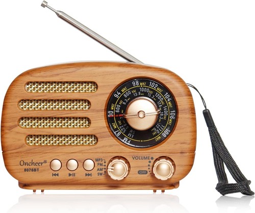 Portable vintage decor radio - vintage,